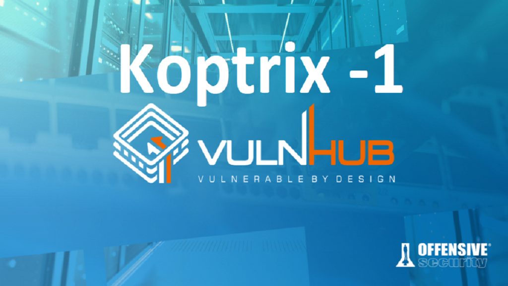 Vulnhub Koptrix 1 writeup