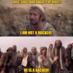 I am not a hacker